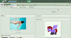 Desktop Screenshot of jezebel-jade.deviantart.com