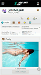 Mobile Screenshot of jezebel-jade.deviantart.com