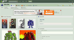 Desktop Screenshot of nitro-fish.deviantart.com