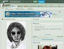 Tablet Screenshot of angeltits.deviantart.com