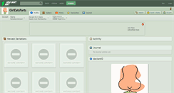 Desktop Screenshot of girleatsfarts.deviantart.com