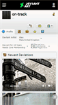 Mobile Screenshot of on-track.deviantart.com