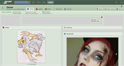 Desktop Screenshot of elexeo.deviantart.com