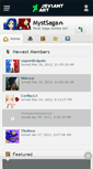 Mobile Screenshot of mystsaga.deviantart.com