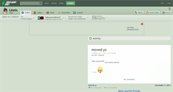 Desktop Screenshot of linnix.deviantart.com