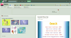 Desktop Screenshot of miaq16.deviantart.com