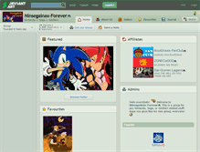 Tablet Screenshot of ninsegainax-forever.deviantart.com