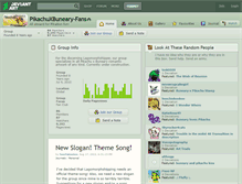 Tablet Screenshot of pikachuxbuneary-fans.deviantart.com