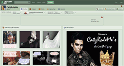 Desktop Screenshot of catzruleme.deviantart.com