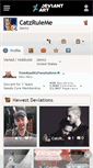 Mobile Screenshot of catzruleme.deviantart.com