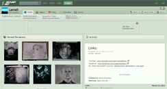 Desktop Screenshot of lamia5.deviantart.com