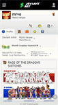 Mobile Screenshot of mrvo.deviantart.com