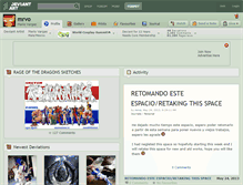 Tablet Screenshot of mrvo.deviantart.com