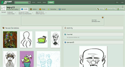 Desktop Screenshot of imp-y13.deviantart.com