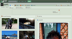 Desktop Screenshot of duna92.deviantart.com