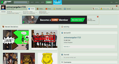 Desktop Screenshot of animemangafan1725.deviantart.com