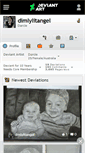 Mobile Screenshot of dimlylitangel.deviantart.com