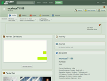 Tablet Screenshot of murtuza71188.deviantart.com