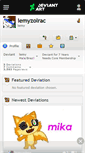 Mobile Screenshot of lemyzolrac.deviantart.com