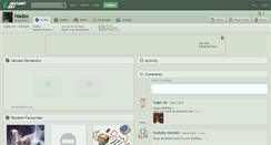 Desktop Screenshot of hladzo.deviantart.com
