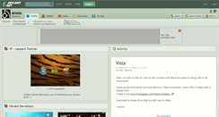 Desktop Screenshot of anoos.deviantart.com