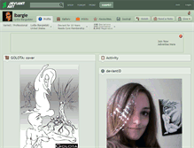 Tablet Screenshot of lbargie.deviantart.com