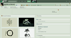 Desktop Screenshot of bushido-le-samurai.deviantart.com