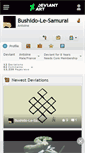 Mobile Screenshot of bushido-le-samurai.deviantart.com