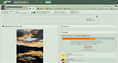 Desktop Screenshot of littlemissmischief.deviantart.com