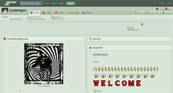 Desktop Screenshot of cynderspyro.deviantart.com