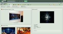 Desktop Screenshot of cygx1.deviantart.com