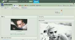 Desktop Screenshot of andborntolose.deviantart.com