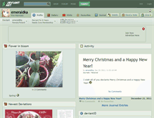 Tablet Screenshot of emeraldka.deviantart.com