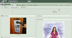 Desktop Screenshot of madnesslab.deviantart.com