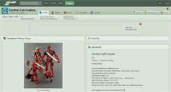 Desktop Screenshot of central-cali-custom.deviantart.com