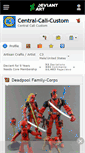 Mobile Screenshot of central-cali-custom.deviantart.com