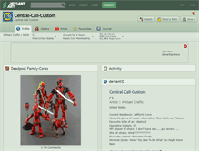 Tablet Screenshot of central-cali-custom.deviantart.com