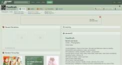 Desktop Screenshot of foxoftruth.deviantart.com