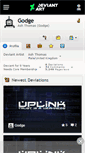 Mobile Screenshot of godge.deviantart.com
