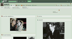 Desktop Screenshot of jandervk.deviantart.com