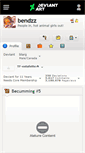Mobile Screenshot of bendzz.deviantart.com