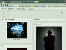 Tablet Screenshot of d---b.deviantart.com