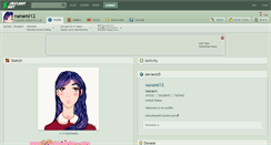 Desktop Screenshot of nanami12.deviantart.com