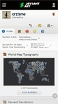 Mobile Screenshot of crzisme.deviantart.com