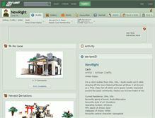 Tablet Screenshot of newright.deviantart.com