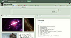 Desktop Screenshot of ambrosine333.deviantart.com