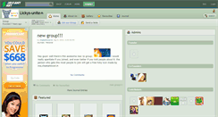 Desktop Screenshot of lickys-unite.deviantart.com