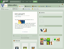 Tablet Screenshot of lickys-unite.deviantart.com