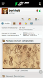 Mobile Screenshot of berkheit.deviantart.com