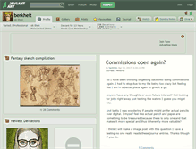 Tablet Screenshot of berkheit.deviantart.com